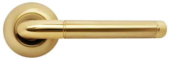 Ручка дверная ﻿RAP 2 SG/GP мат.золото/золото