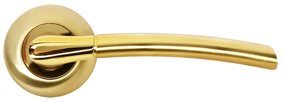 Ручка дверная ﻿RAP 6 SG/GP мат.золото/золото