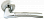 Ручка дверная ﻿RAP 6 SN/CP бел. никель/хром