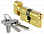 Ключевой цилиндр с заверткой 60CK PG золото