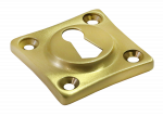 Накладка на евроцилиндр ﻿LUX-KH-RIVA OSA матовое золото