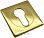 Накладка на евроцилиндр LUX-KH-S OTL золото