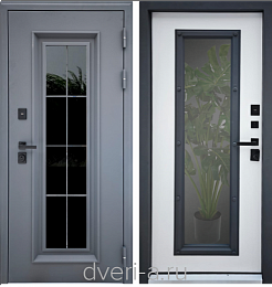 Дверь Двери-А 33 со стеклопакетом White 2084